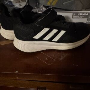 Adidas Kids Black and White Sneakers